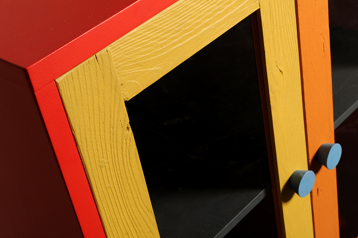 credenza-colorata-pop-2110 credenza colorata in legno piccola
